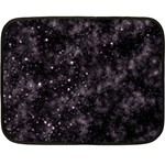 Pink gray Galaxy Double Sided Fleece Blanket (Mini)  35 x27  Blanket Front