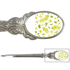 Yellow Flowers Letter Opener by designsbymallika