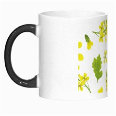 Yellow Flowers Morph Mugs by designsbymallika