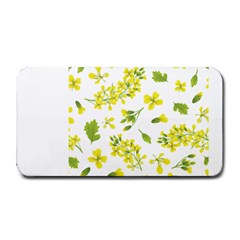 Yellow Flowers Medium Bar Mats