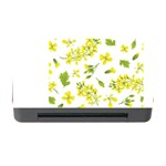 Yellow Flowers Memory Card Reader with CF Front