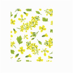 Yellow Flowers Small Garden Flag (two Sides) by designsbymallika