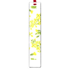 Yellow Flowers Large Book Marks by designsbymallika