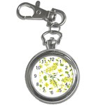 Yellow Flowers Key Chain Watches Front