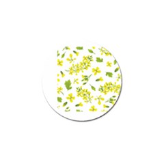 Yellow Flowers Golf Ball Marker (10 Pack) by designsbymallika