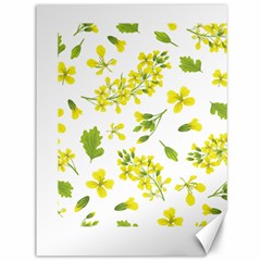 Yellow Flowers Canvas 36  X 48  by designsbymallika