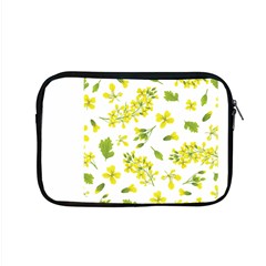 Yellow Flowers Apple Macbook Pro 15  Zipper Case by designsbymallika