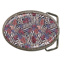 Zebra Chain Pattern Belt Buckles by designsbymallika