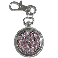 Zebra Chain Pattern Key Chain Watches by designsbymallika