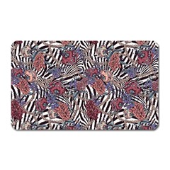 Zebra Chain Pattern Magnet (rectangular) by designsbymallika