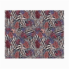 Zebra Chain Pattern Small Glasses Cloth by designsbymallika