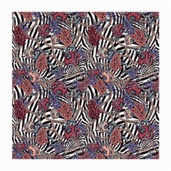 Zebra Chain Pattern Medium Glasses Cloth (2 Sides) by designsbymallika