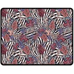 Zebra Chain Pattern Fleece Blanket (Medium)  60 x50  Blanket Front