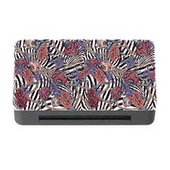 Zebra Chain Pattern Memory Card Reader With Cf by designsbymallika