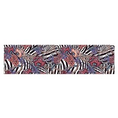 Zebra Chain Pattern Satin Scarf (oblong) by designsbymallika