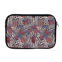 Zebra Chain Pattern Apple Macbook Pro 17  Zipper Case by designsbymallika