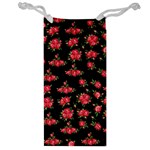 Red Roses Jewelry Bag Front