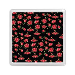 Red Roses Memory Card Reader (square) by designsbymallika