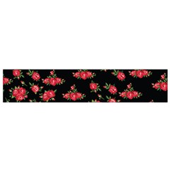 Red Roses Small Flano Scarf by designsbymallika