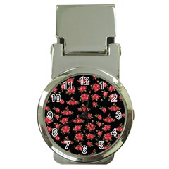 Red Roses Money Clip Watches by designsbymallika