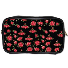 Red Roses Toiletries Bag (two Sides) by designsbymallika