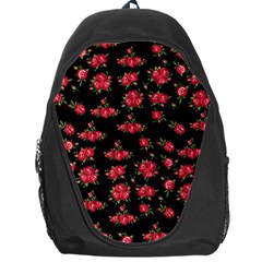 Red Roses Backpack Bag by designsbymallika