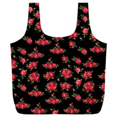 Red Roses Full Print Recycle Bag (xxxl) by designsbymallika