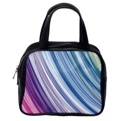 Rainbow Stripes Classic Handbag (one Side)