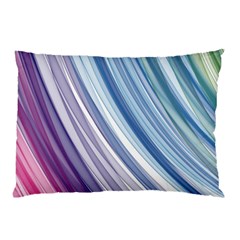 Rainbow Stripes Pillow Case by Dazzleway