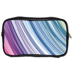 Rainbow Stripes Toiletries Bag (one Side) by Dazzleway