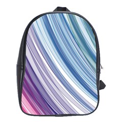 Rainbow Stripes School Bag (xl) by Dazzleway