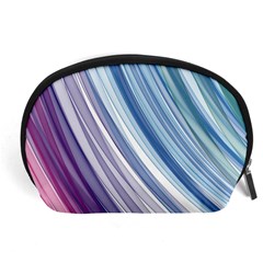 Rainbow Stripes Accessory Pouch (large) by Dazzleway