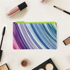 Rainbow Stripes Cosmetic Bag (xs) by Dazzleway