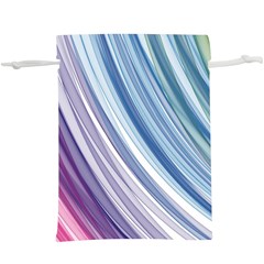 Rainbow Stripes  Lightweight Drawstring Pouch (xl) by Dazzleway