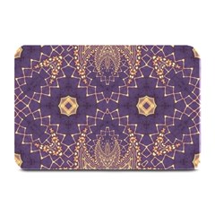 Gold And Purple Plate Mats by Dazzleway