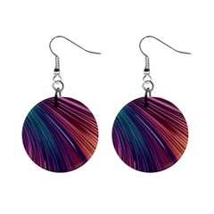 Metallic Rainbow Mini Button Earrings by Dazzleway