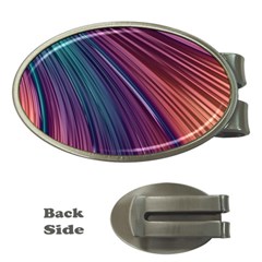 Metallic Rainbow Money Clips (oval)  by Dazzleway