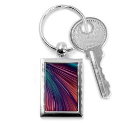 Metallic Rainbow Key Chain (rectangle) by Dazzleway