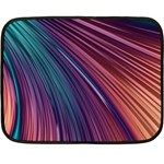 Metallic rainbow Fleece Blanket (Mini) 35 x27  Blanket