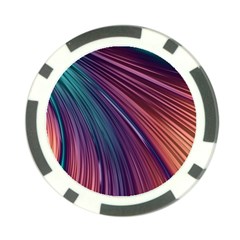 Metallic Rainbow Poker Chip Card Guard (10 Pack) by Dazzleway