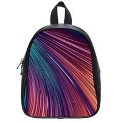 Metallic Rainbow School Bag (small) by Dazzleway