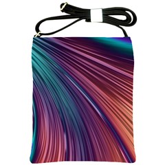 Metallic Rainbow Shoulder Sling Bag by Dazzleway