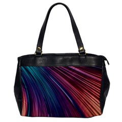 Metallic Rainbow Oversize Office Handbag by Dazzleway