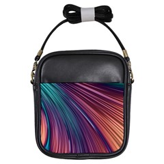 Metallic Rainbow Girls Sling Bag by Dazzleway