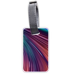 Metallic Rainbow Luggage Tag (one Side) by Dazzleway