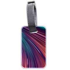 Metallic Rainbow Luggage Tag (two Sides) by Dazzleway