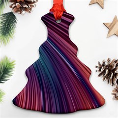 Metallic Rainbow Ornament (christmas Tree)  by Dazzleway