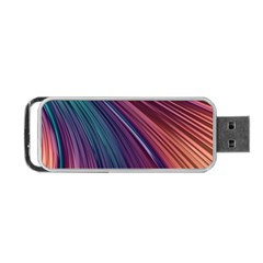 Metallic Rainbow Portable Usb Flash (two Sides) by Dazzleway