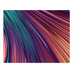 Metallic Rainbow Double Sided Flano Blanket (large)  by Dazzleway