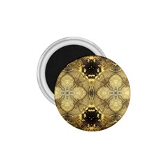 Black And Gold 1 75  Magnets by Dazzleway